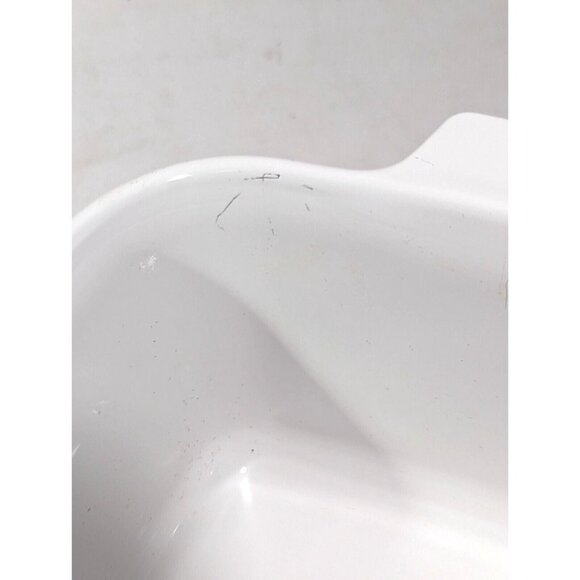 Retro Corning Ware Blue Cornflower Casserole Dish 1.5 Quart P-4-B Pyrex P-4-C - Picture 7 of 7